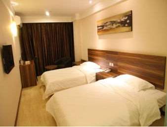 Super 8 Yantai Train Station Dayue Cheng Hotell Rom bilde